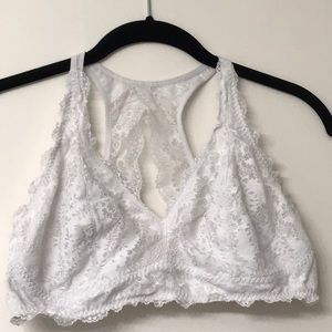 Felina White Lace Bralette